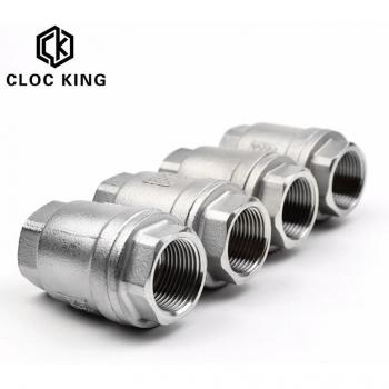 Válvula Retención Vertical con Resorte de Elevación 1″ – Acero Inoxidable SS304