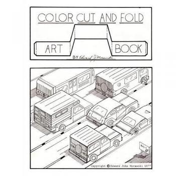 Color Cut and Fold Art Book
