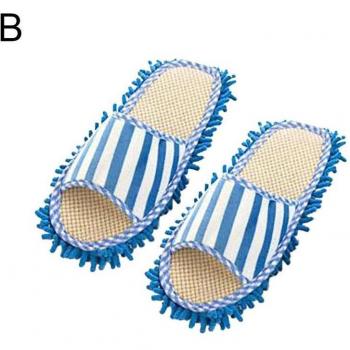 Striped Pattern Cleaning Cover Shoes