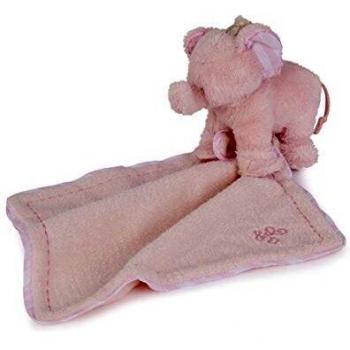 Peluche de Tartine et Chocolat Eléphant Ferdinand Rose 24cm
