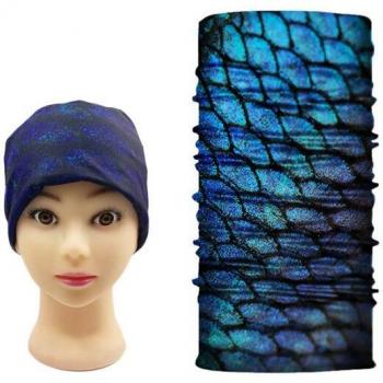 Shark and Mermaid Diving Cap and Towel Combo