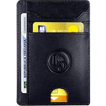 Portefeuille Compact en Cuir
