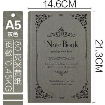 Thickened A5 Diary