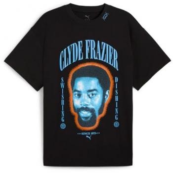 Puma Herren T-Shirt Clyde Forever 630473 Schwarz
