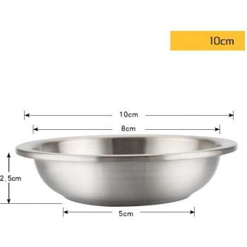 304 Stainless Steel Dessert Serving Dish