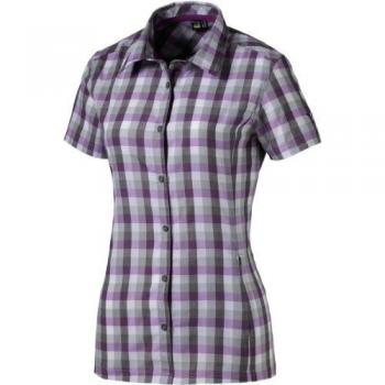 Salewa Renon Dry W Bluse grau/lila DE 44 (IT 50)
