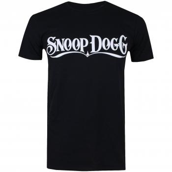 Herren‑T-Shirt X‑Large Snoop Dog – Schwarzes Logo