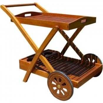 Carrello trolley bar in legno