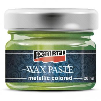 Cera Opaca Verde Metálica 20 ml
