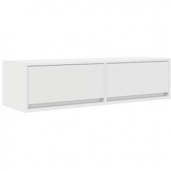 Rangement TV Vidaxl Blanc 100x31x25,5 cm en bois d’ingénierie