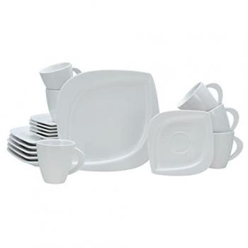 CreaTable Geschirr-Set Melbourne, „Melbourne“ Kaffeeservice aus Porzellan