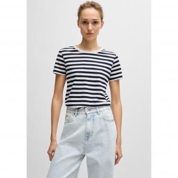 Esla BOSS Camiseta Azul Off‑White