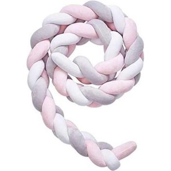 Coussin Enfant Tressé 300 cm Velours Coton Doux