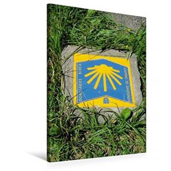 Premium Textil-Leinwand 60 x 90 cm Hoch-Format Camino del norte