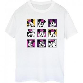 Maglia a Manica Lunga Disney Minnie con Disegno a Quadro