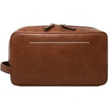 Dopp Kit homme Westover en cuir brun