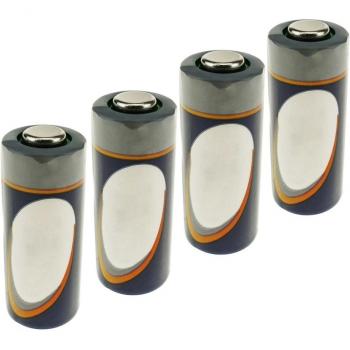 Set de 4 piles alcalines 12V 23A L1028 EL12 VR22