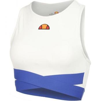 Ellesse Femmes Chroma Crop Débardeur – Blanc