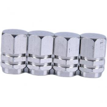 4er Set Diebstahlsichere Ventilkappen aus Aluminium