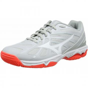 Mizuno Wave Hurricane 3, Chaussures de Volleyball Femme, Gris