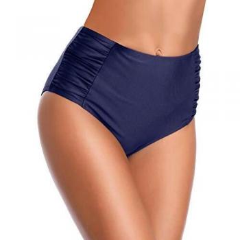 Shekini Abdominal Control Bikinihose – Dunkelblau (Medium)
