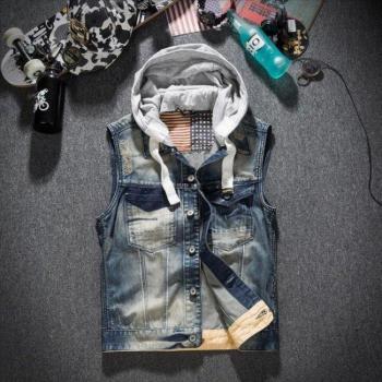 Plus Size Vintage Printed Men's Sleeveless Vest