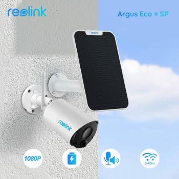 Reolink Argus Eco 1080p Sistema di Sicurezza Solaio