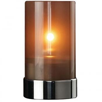 6 Piece Set: Metal Finish Metro Table Lamps, Metallic Grey