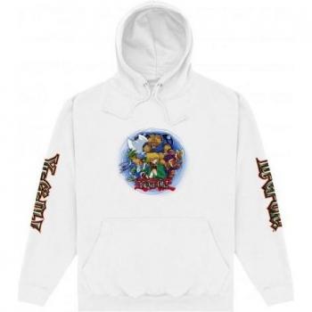 Yu-Gi-Oh! Unisex Volwassenen Hoodie XL Ivoor
