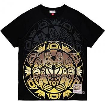 Mitchell & Ness T-Shirt Herren – BIG FACE 4.0 Vancouver Grizzlies in Schwarz
