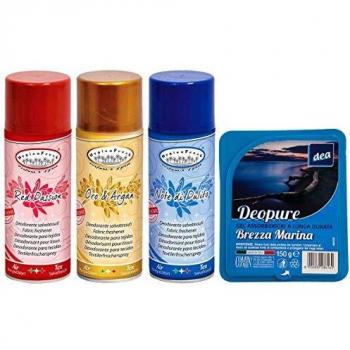 HYGIENFRESH TINTOLAV Deodorante Salva Tessuti in Spruzzi – Red Passion Oro & Argan
