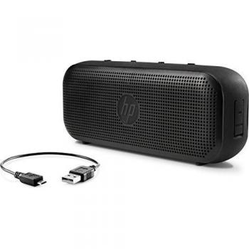 Schwarzer HP X0N08AA Bluetooth‑Lautsprecher 400 – bis zu 8 Stunden Spielzeit – spritzwasserg