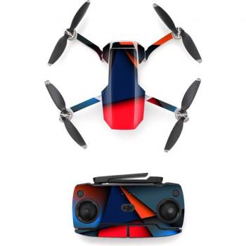 DJI Mavic Mini Remote Controller Colorful Block Style Vinyl Skin
