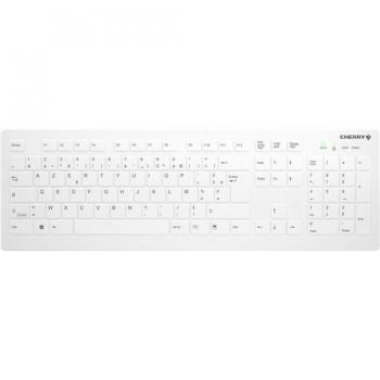 CHERRY AK-C8112 Teclado Médico RF Blanco con Diseño AZERTY