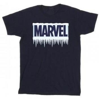 Camiseta de Hombre Marvel con Logotipo Icicle Negra