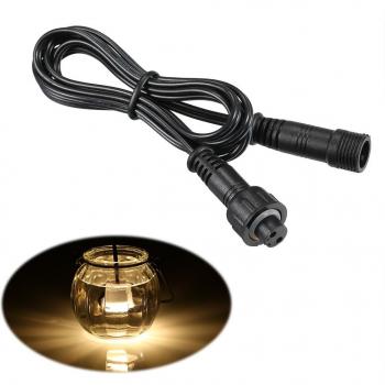 Tomshine 5-Pack 1M Extension Cable with IP67 Water Resistance