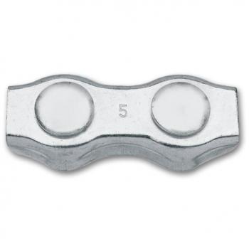 Robur 5mm Galvanized Duplex Wire Rope Clip – Model 8317DZ (083170005)