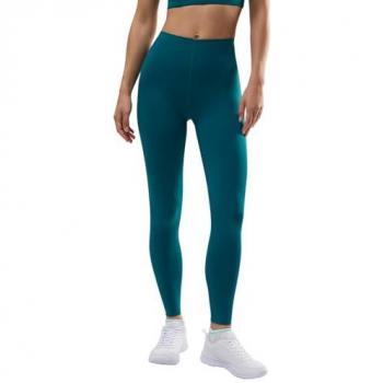 Leggings Fitness Largos, Verde, Vientre Plano y Compressive
