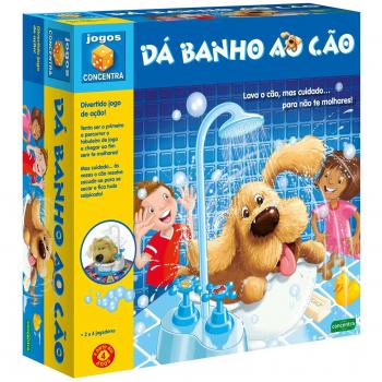 Jogo de banho para cães