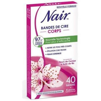 Cera a Freddo Fiori di Ciliegio e Olio di Riso – Nair Strisce per Gambe X40