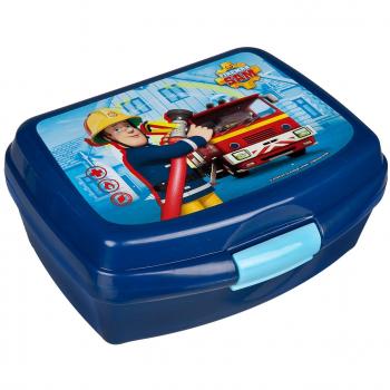 Feuerwehr‑Brotbox Sam – 19 × 17 × 7 cm