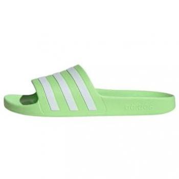 Badesandale ADIDAS SPORTSWEAR AQUA ADILETTE, Gr. 42, grün (grün spark, cloud weiß, grün spark), Synthetik, sportlich, Schuhe