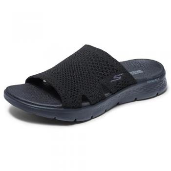 Skechers Sandali Go Walk Flex Donne Nero 38 Estetica Elation