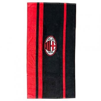 Hermet A.C. Milan Telo Mare In Spugna 90x170 100% Cotone Prodotto Ufficiale