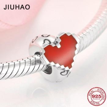 Topos Finos con Corazón Rosa – Plata Ley 925 DIY