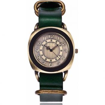 Unisex Leather Timepiece