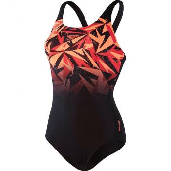 Lava Red Muscleback Swimsuit – Speedo Hyperboom – UK38