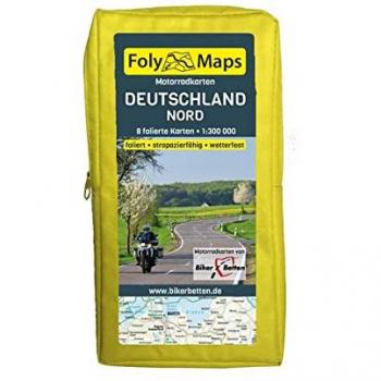 FolyMaps Motorradkarten Deutschland Nord 1 : 300 000
