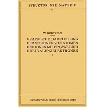 Graphische Darstellung der Spektren von Atomen und Ionen mit Ein, Zwei und Drei Valenzelektronen: Erster Teil