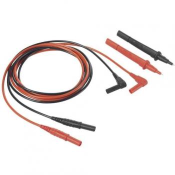 VC801 Cavo test – Spina 4 mm, sonda, 1,5 m, colore nero‑rosso